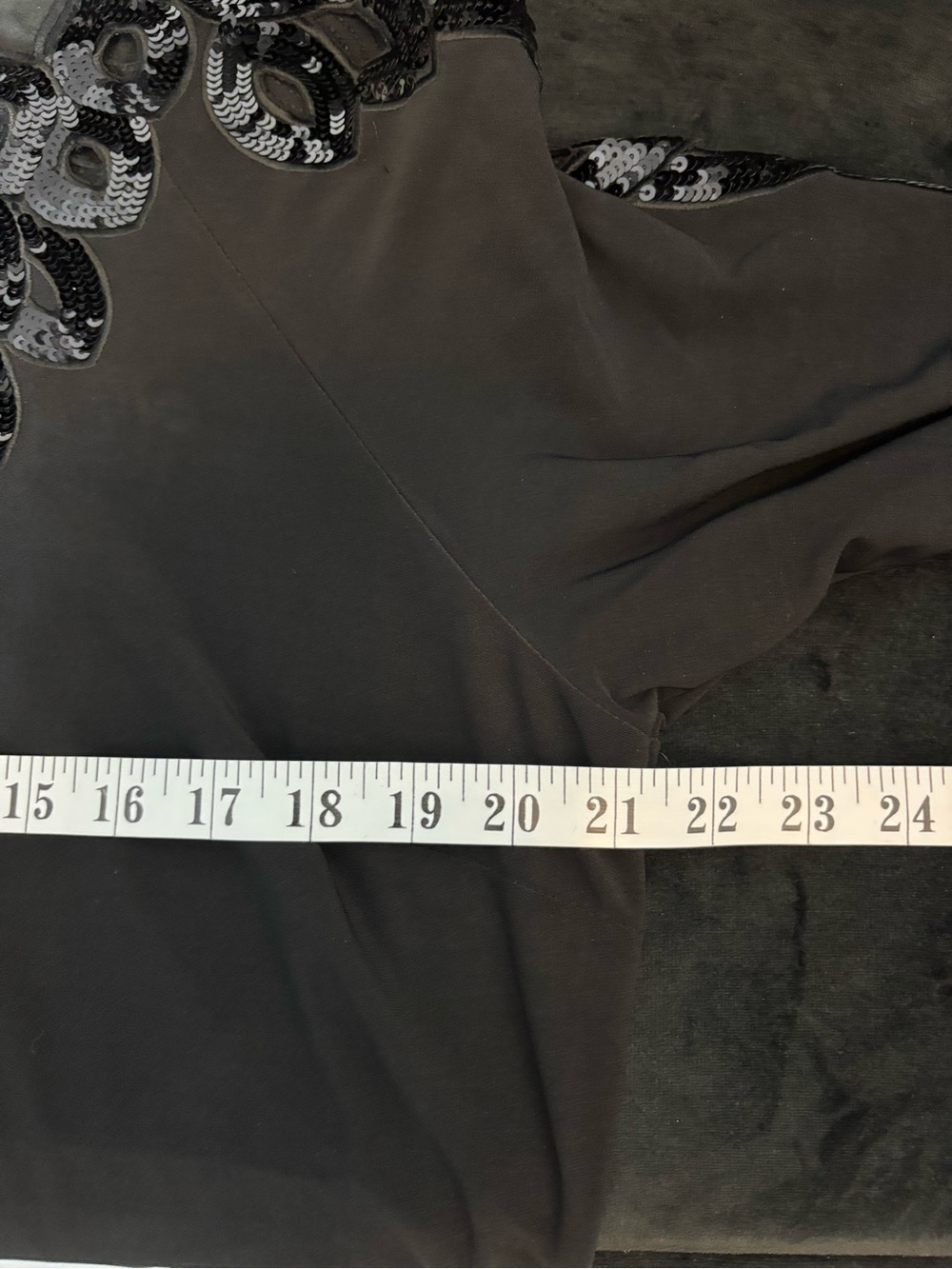 cleo Black Long Sleeve Embellished Cocktail Dress - Picture 13 of 15